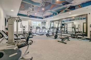 Centerview at crossroads luxury apartments in raleigh, north carolina fitness center